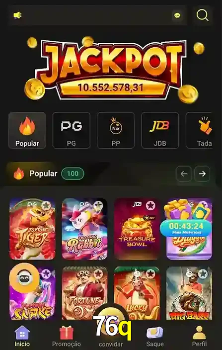 Promoções Especiais no 76q App